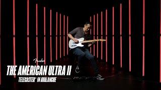 Lawrence Ku Plays American Ultra II Telecaster | Ultra II | Fender