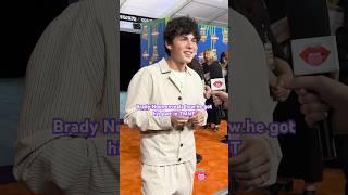 Brady Noon admits how he got Teenage Mutant Ninja Turtles #bradynoon #actor #kidschoiceawards