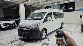 وصلت تويوتا هايس 2025 الحافلة التجارية رقم 1 في العالم  وارد بريمي سعود بهوان  Toyota hiace