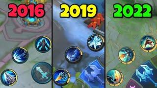 2016 vs 2019 vs 2022 Zilong