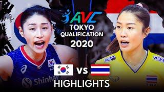 LEGENDARY MATCH | KOREA vs THAILAND | AVC Women's Tokyo Volleyball Qualification 2020