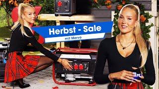 Merve präsentiert die günstigen Benzin Inverter im Herbst-Sale | @PEARL-TV September 2024