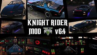 Knight Rider Mod v6.4 for GTA 5 - Full Mod Presentation