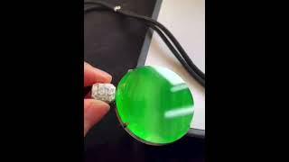 顶级翡翠帝王绿#翡翠直播 #翡翠成品 #jade