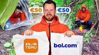 €50,- Temu VS. €50,- Bol.com Survival Challenge *Interessant*