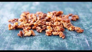 How To Make Quick Sugared Walnuts/Planttastic Cooking & Gardening