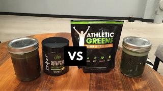 Athletic Greens vs Onnit Earth Grown Nutrients