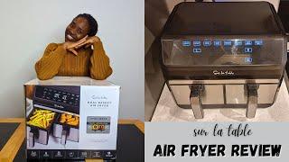 'SUR LA TABLE' DUAL BASKET AIRFRIER - HOW TO USE, PROS & CONS + EXTENSIVE REVIEW