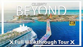 Celebrity Beyond | Full Walkthrough Cruises Ship Tour & Review | Cabins suites Included Ulta HD