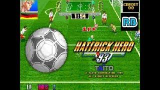 1993 [60fps] Hat Trick Hero '93 ALL