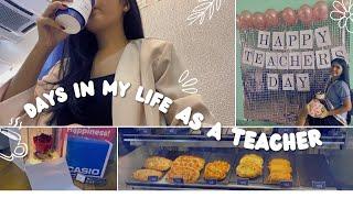 days in the life of a public school teacher in the Philippines ‍ teachers day vlog