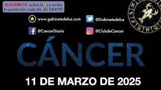 Horóscopo Diario - Cáncer - 11 de Marzo de 2025.