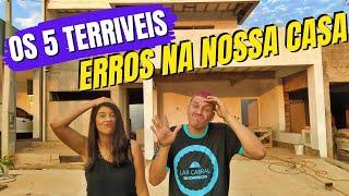 5 ERROS NA CONSTRUÇÃO DA NOSSA CASA NÃO COMETA ESSES ERROS NA SUA OBRA DICA DE OBRA