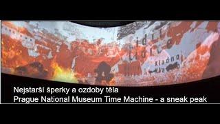 Prague National Museum Time machine. Muzejní komplex Národního muzea