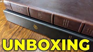 Horween Leather ESV Heirloom Thinline Bible Unboxing