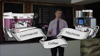 Commercial coffee machines