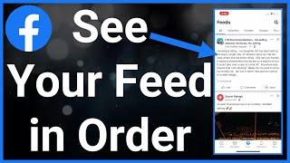 How To See Facebook Feed In Chronological Order