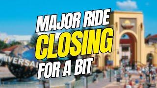 Updates! Ride Closing Info at Universal Orlando