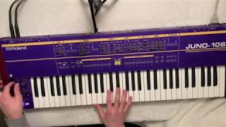 Roland Juno 106 (Patch Demonstration)