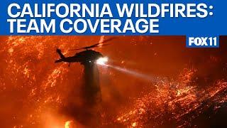 LIVE FIRE UPDATES: California wildfires in LA