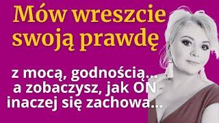 Milczy ochłapożerca, Bogini mówi, kobieto w nierównej relacji