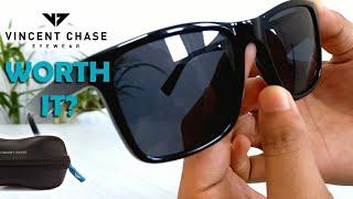 Vincent Chase Polarized Sunglasses  under ₹1000!Unboxing & Review | 100% UV Protected Eyewear|