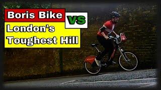 Could I Conquer London's TOUGHEST HILL CLIMB on A BORIS BIKE?