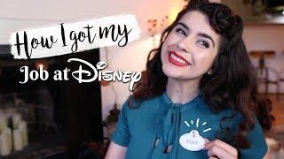 How I got my Job at Disney + Cast Member Interview Tips!