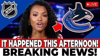 PUMP! NHL CONFIRMS! CONFIRMED NEWS FROM THATCHER DEMKO UPDATED! VANCOUVER CANUCKS NEWS TODAY!