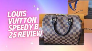 Louis Vuitton Speedy B 25 Damier Ebene Review