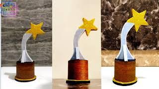 How to make Trophy with cardboard for Kids