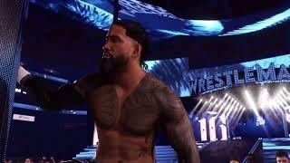 WWE 2K24: Jey Uso Entrance with a custom Theme Song (Welcome to the Main Event by JF)