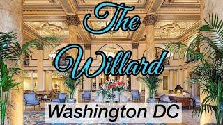 Room Tour of THE WILLARD WASHINGTON DC InterContinental Hotel.  Standard and Presidential Suites