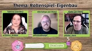 DiceCourse #8 - Rollenspiel-Eigenbau mit Gast Christian Vogt