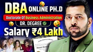 Doctorate Of Business Administration | Online PhD | | Doctorate Degree Online | DBA Course Details