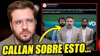 LA VERDAD DE LAS ALERTAS QUE VOX QUERÍA ELIMINAR  'Y ahora piden ejército...'