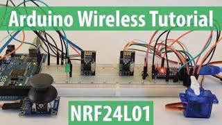 Arduino Wireless Communication – NRF24L01 Tutorial