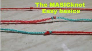 The MASICknot / How to create Masicknot easy basics by Moni Craft Creation monicraftcreation