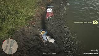 (PS5 RDO) Sedating a Legendary Moon Beaver and Tripping Over a Log