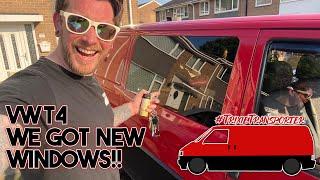 VW T4 - We Got Windows!!! 