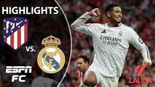 LATE MADRID DERBY EQUALIZER  Atletico Madrid vs. Real Madrid | LALIGA Highlights | ESPN FC