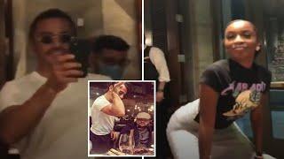 Furious boyfriend storms Salt Bae's restaurant as girlfriend TWERKS for chef