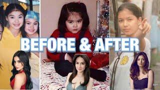 10 FILIPINO CELEBRITIES : Then and Now