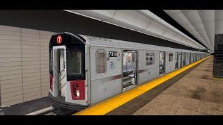 openbve: remake {7} line r188.... 34st-hudson yards to flushing main street