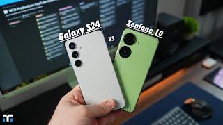 Samsung Galaxy S24 VS Asus Zenfone 10: Battle of the Compact Smartphones!