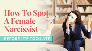 HOW TO SPOT A NARCISSISTIC WOMAN (Hindi)