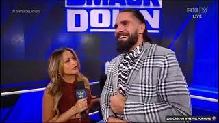 seth Rollins backstage interview full segment wwe smackdown October 8,2021