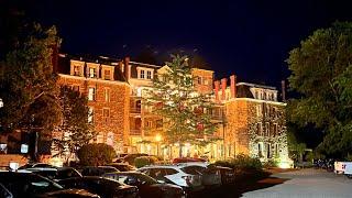 Ben and Brandi at the Crescent Hotel (haunted hotel)