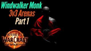 Windwalker Monk 3v3 Part 1 - WoW TWW