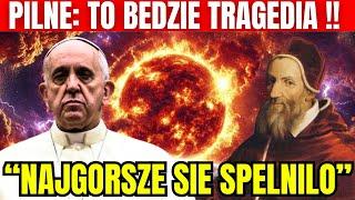 PILNE: PAPIEŻ FRANCISZEK odkrywa coś niejasnego... PROROCTWO ŚW. Malachiasz BĘDZIE...